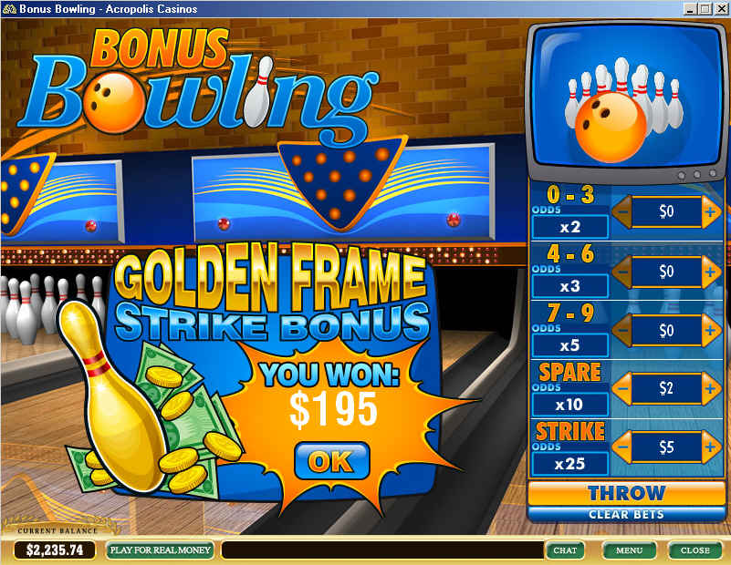 مكافأة البولينج