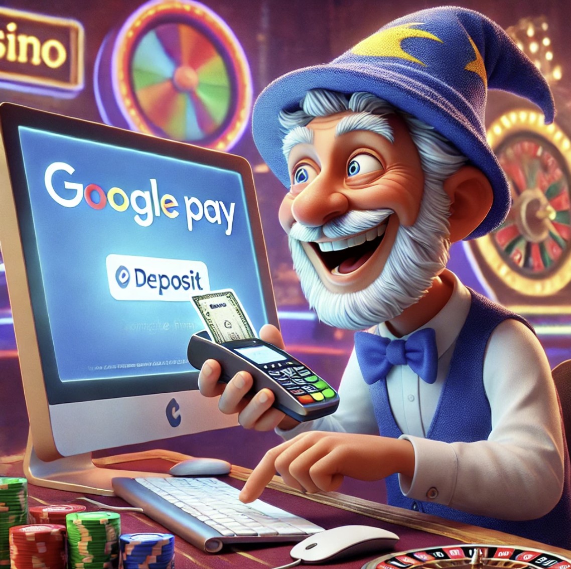 كازينوهات Google Pay على الإنترنت