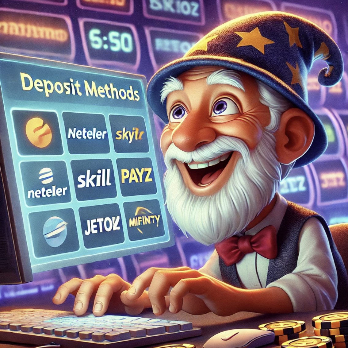 المحافظ الإلكترونية لكازينوهات الإنترنت