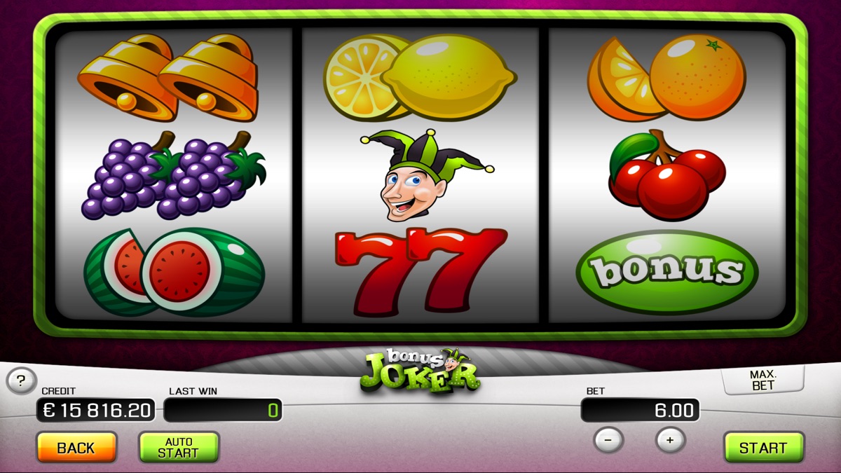 لعبة Bonus Joker من إنتاج Apollo Games
