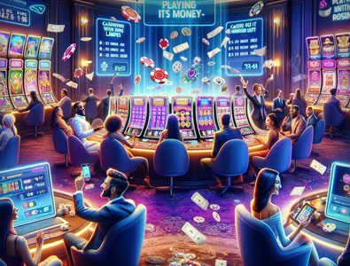 يمكنك اللعب بأموال الكازينو وسحب أرباحك ضمن حدود معينة