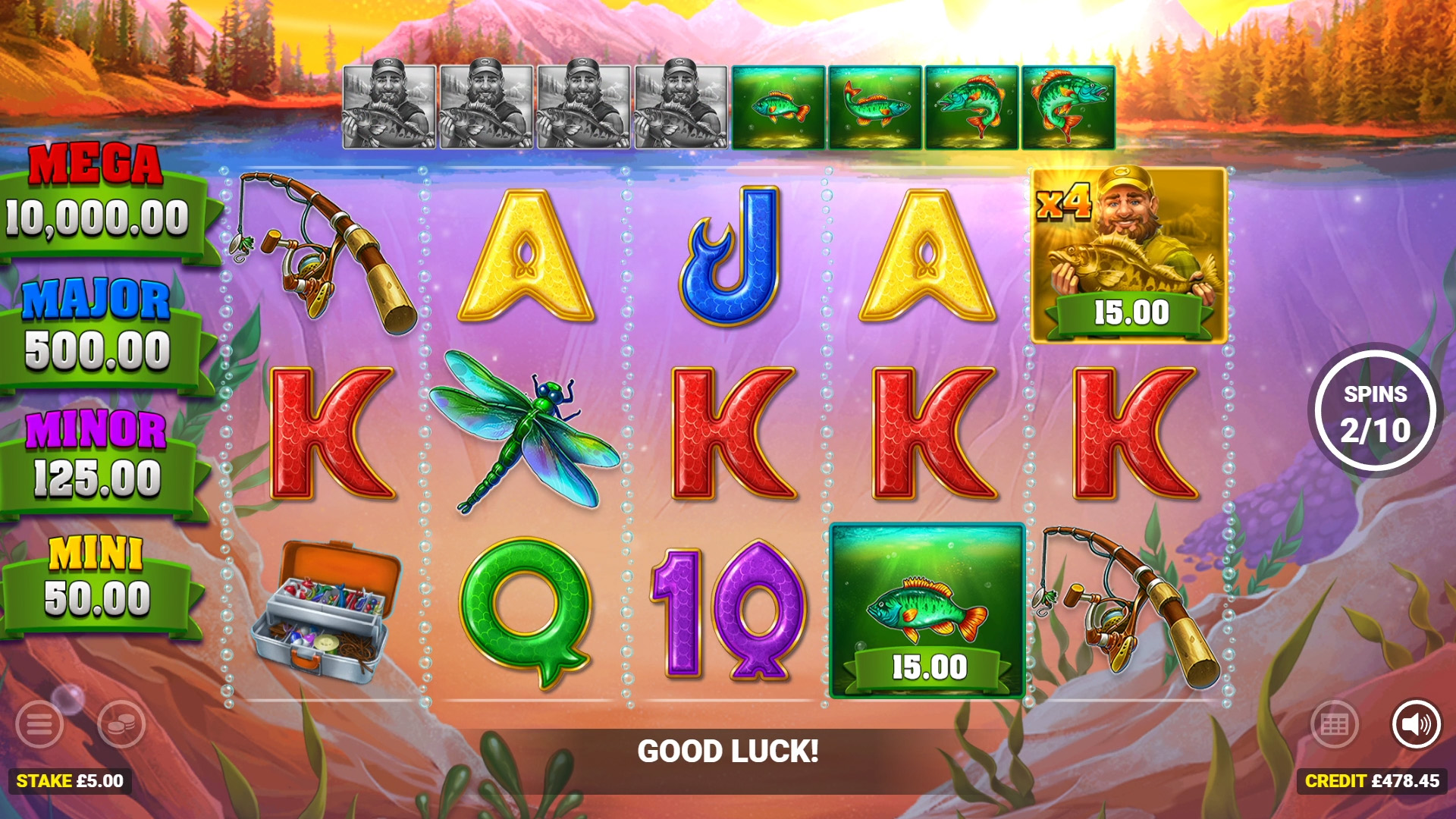 صيد سمك القاروص بصيد أكبر