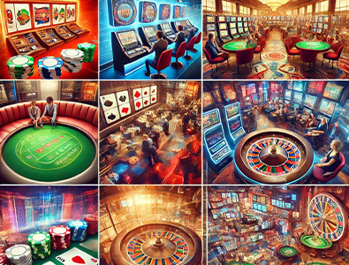 أنواع المقامرة الشائعة