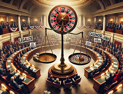 محاولات تشريع المقامرة
