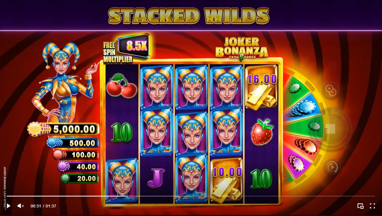 جوكر بونانزا كاش سبري