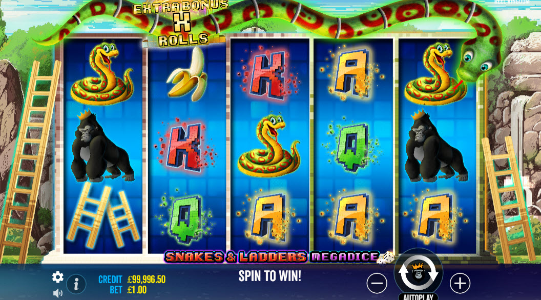 لعبة الثعابين والسلالم ميجا نرد