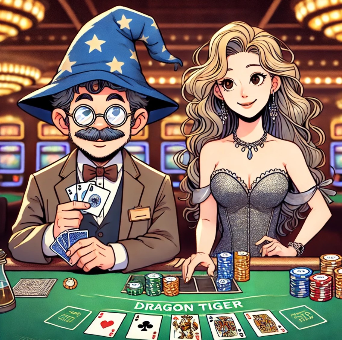 تاجر التنين النمر الحي