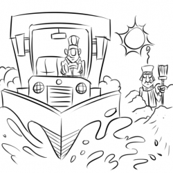 لغز رياضيات جرافة الثلج