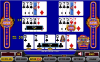 مثال 2 على لعبة Ultimate X Spin Poker