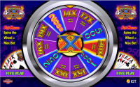 مثال 5 على لعبة Ultimate X Spin Poker
