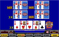 مثال 9 على لعبة Ultimate X Spin Poker