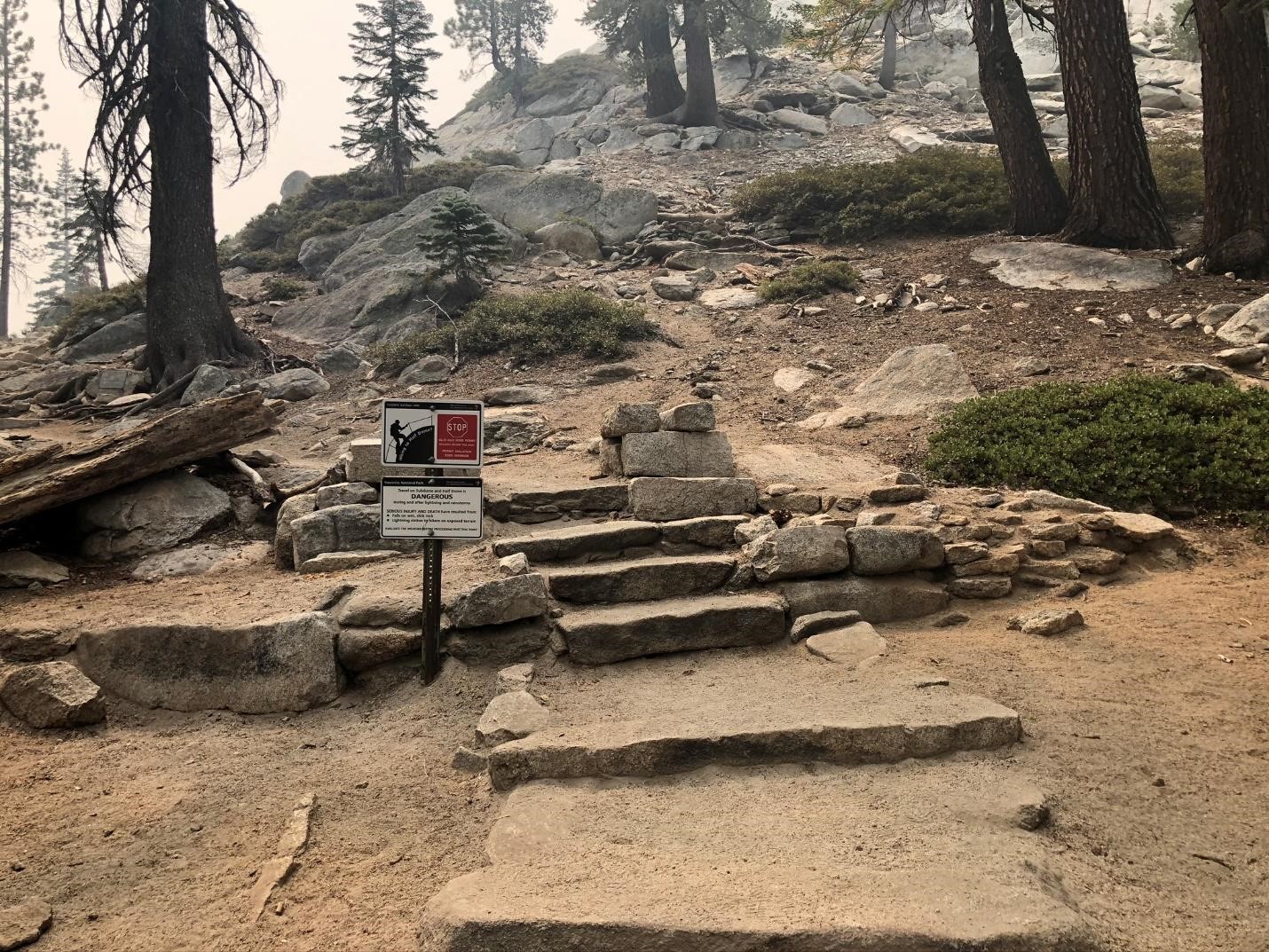 نصف القبة - التسلق