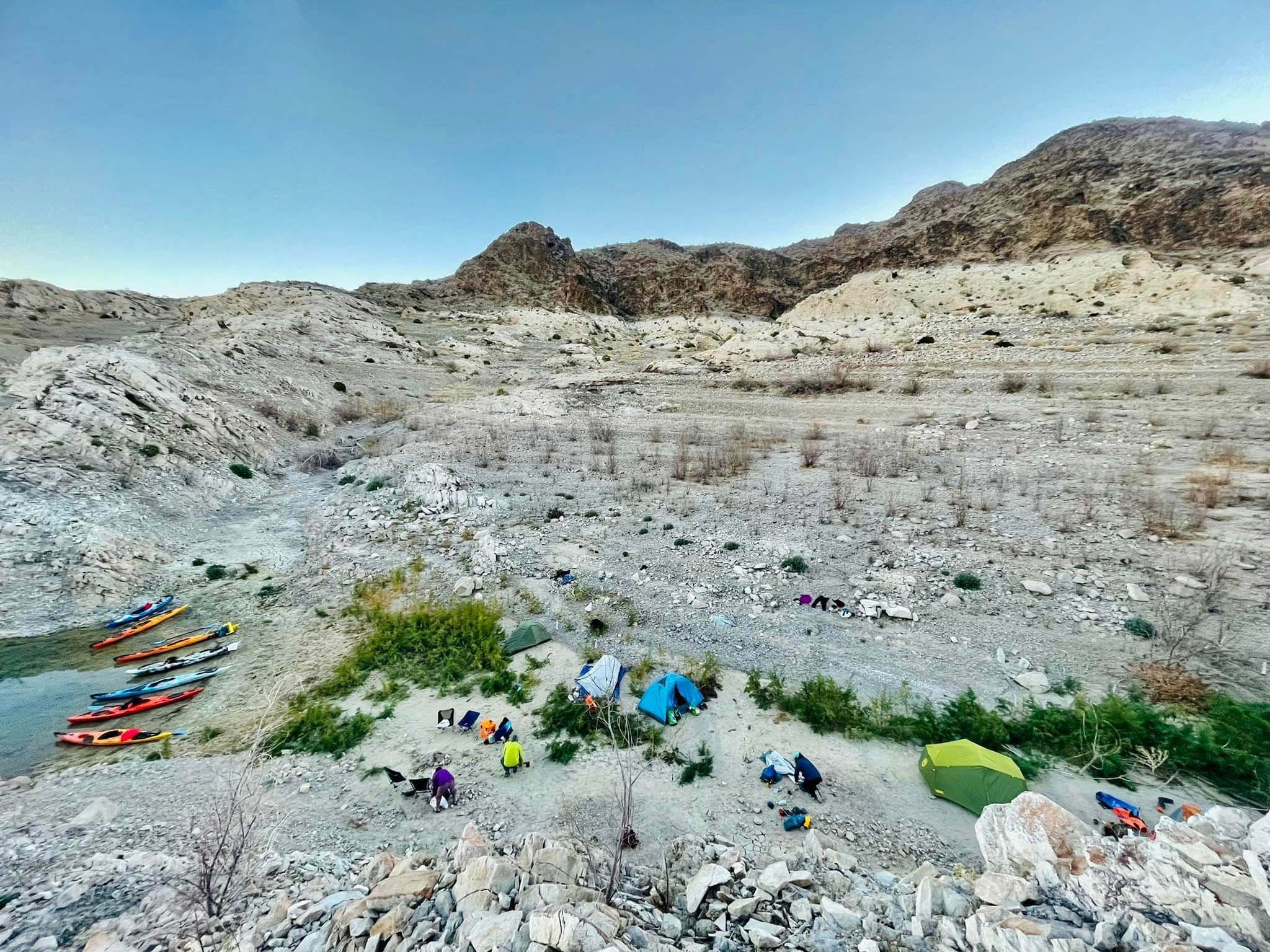 رحلة الكاياك