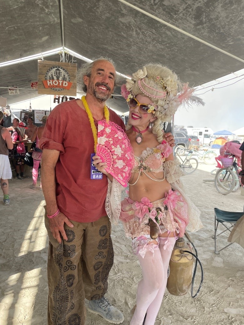 الرجل المحترق