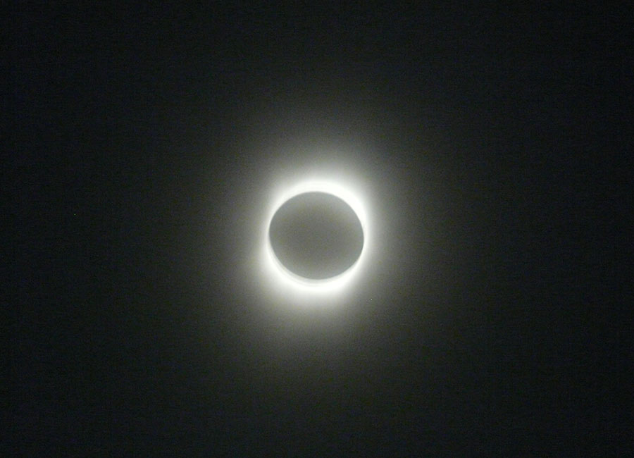 كسوف الشمس الكلي