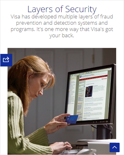 طريقة الدفع ببطاقة فيزا