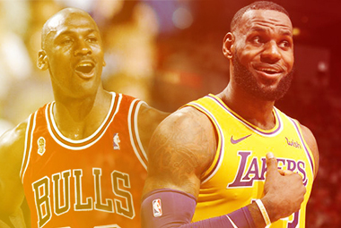 >ليبرون أفضل من جوردان