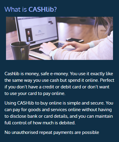 حول CASHlib