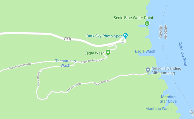 خريطة القفز في نيلسون لاندينج كلوف