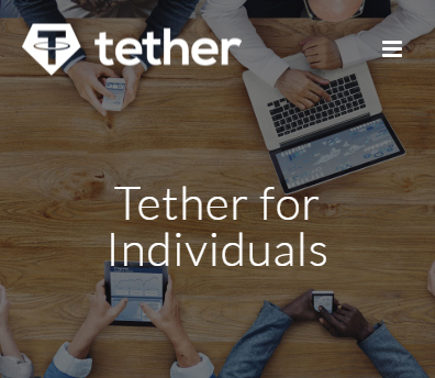 البدء باستخدام Tether